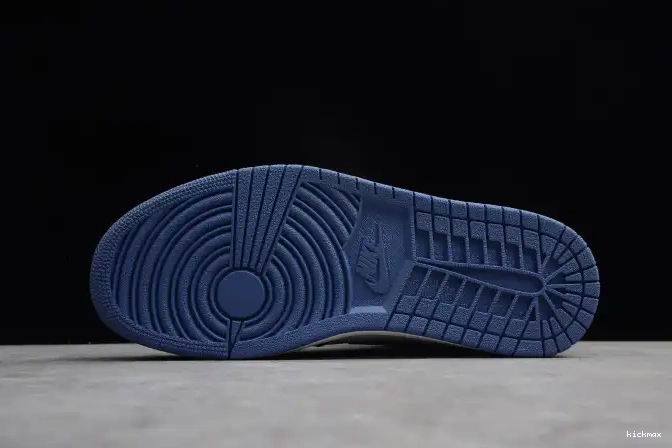 Rep Blue Jordan OG 555088-115 Retro 1 Air Moon High 0523